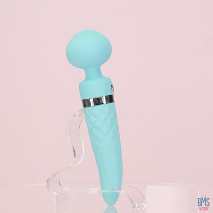 Pillow Talk Sultry - Dual-Ended Massager - Teal
