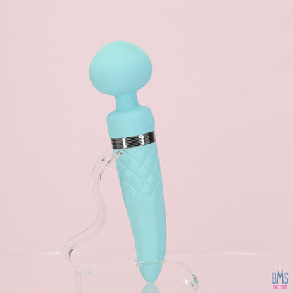 Pillow Talk Sultry - Dual-Ended Massager - Teal