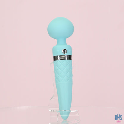 Pillow Talk Sultry - Dual-Ended Massager - Teal