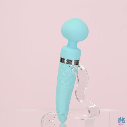 Pillow Talk Sultry - Dual-Ended Massager - Teal