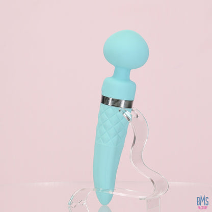 Pillow Talk Sultry - Dual-Ended Massager - Teal