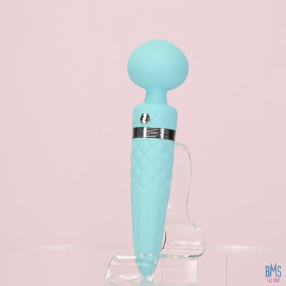 Pillow Talk Sultry - Dual-Ended Massager - Teal