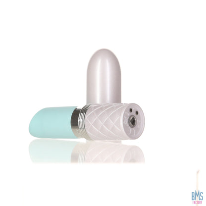 Pillow Talk® Lusty Luxurious Flickering Massager - Teal