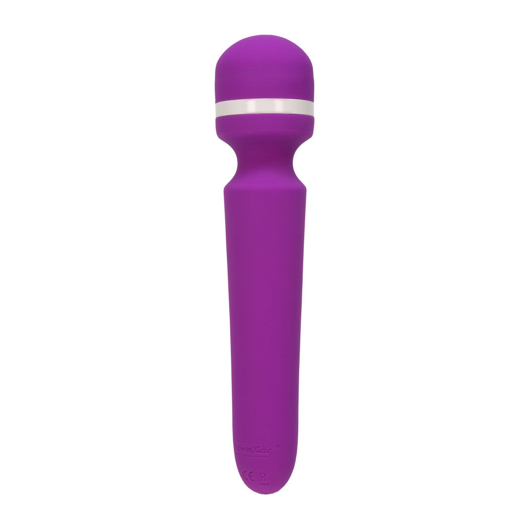 Pure Love®- Vibrating Massage Wand With 20 Functions – Purple