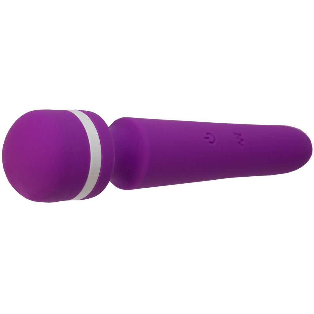 Pure Love®- Vibrating Massage Wand With 20 Functions – Purple