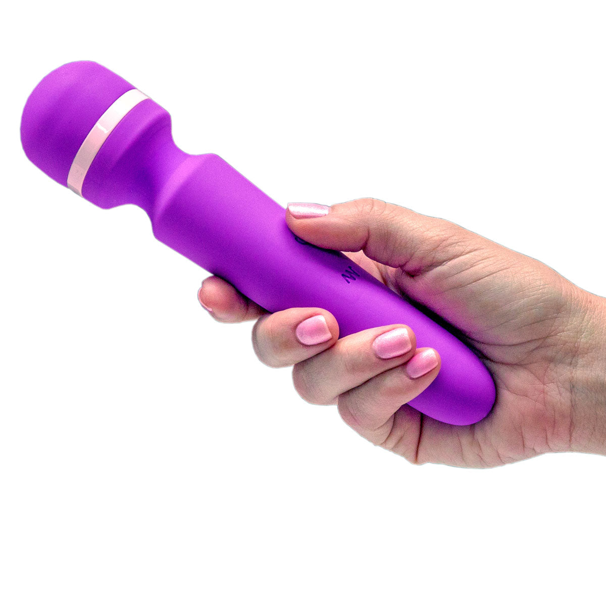 Pure Love®- Vibrating Massage Wand With 20 Functions – Purple