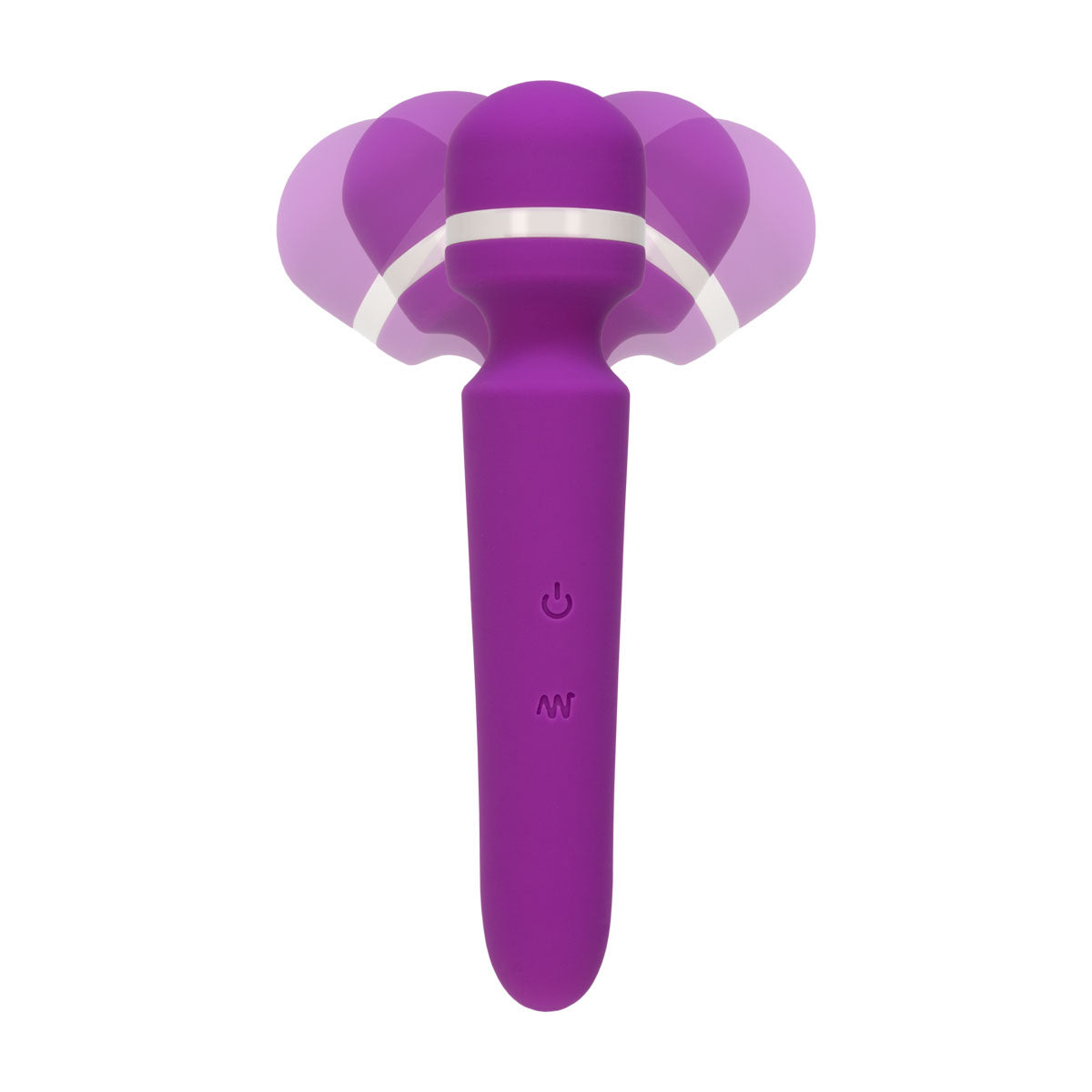 Pure Love®- Vibrating Massage Wand With 20 Functions – Purple