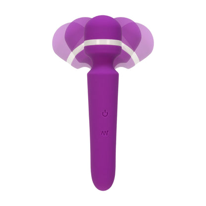 Pure Love®- Vibrating Massage Wand With 20 Functions – Purple