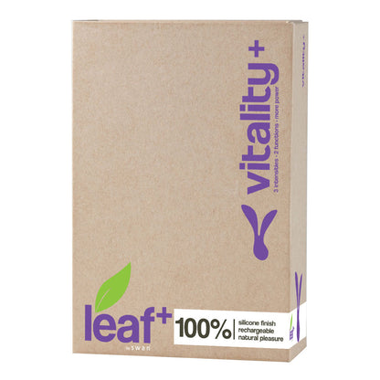 Swan Leaf+ Vitality+ Vibrator - Purple