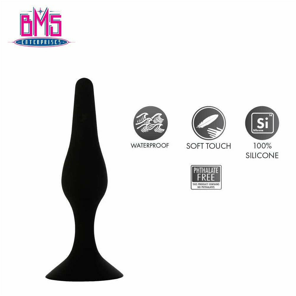 Pure Love® - Silicone Butt Plug - Black