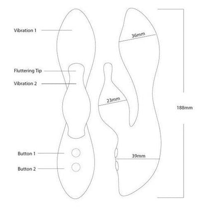 The Cygnet Swan® - Clitoral & G-spot Vibrator - Pink