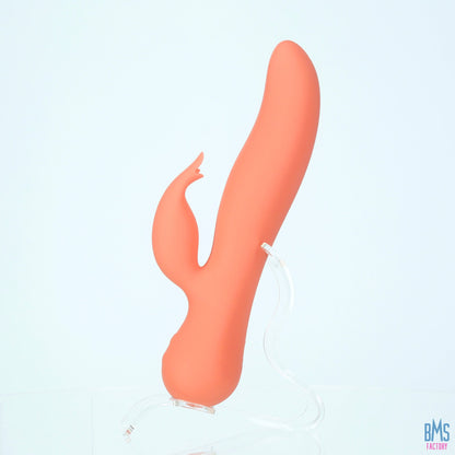 The Blossom Swan® Dual Action Vibrator - Coral