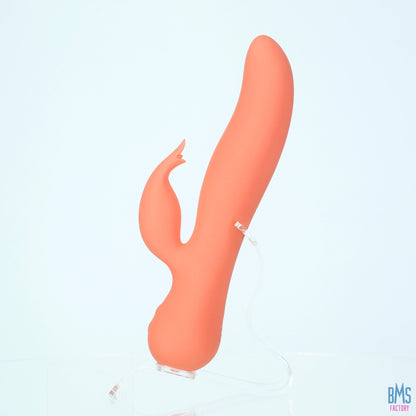 The Blossom Swan® Dual Action Vibrator - Coral