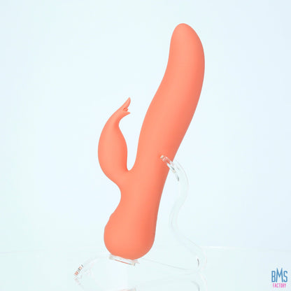 The Blossom Swan® Dual Action Vibrator - Coral