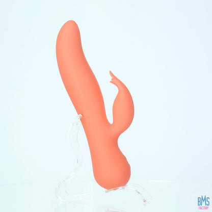 The Blossom Swan® Dual Action Vibrator - Coral