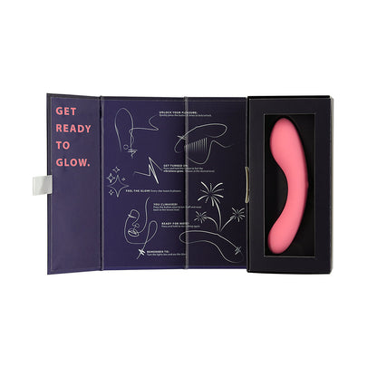 Swan® - The Mini Swan® Wand - Glow in the Dark - Pink