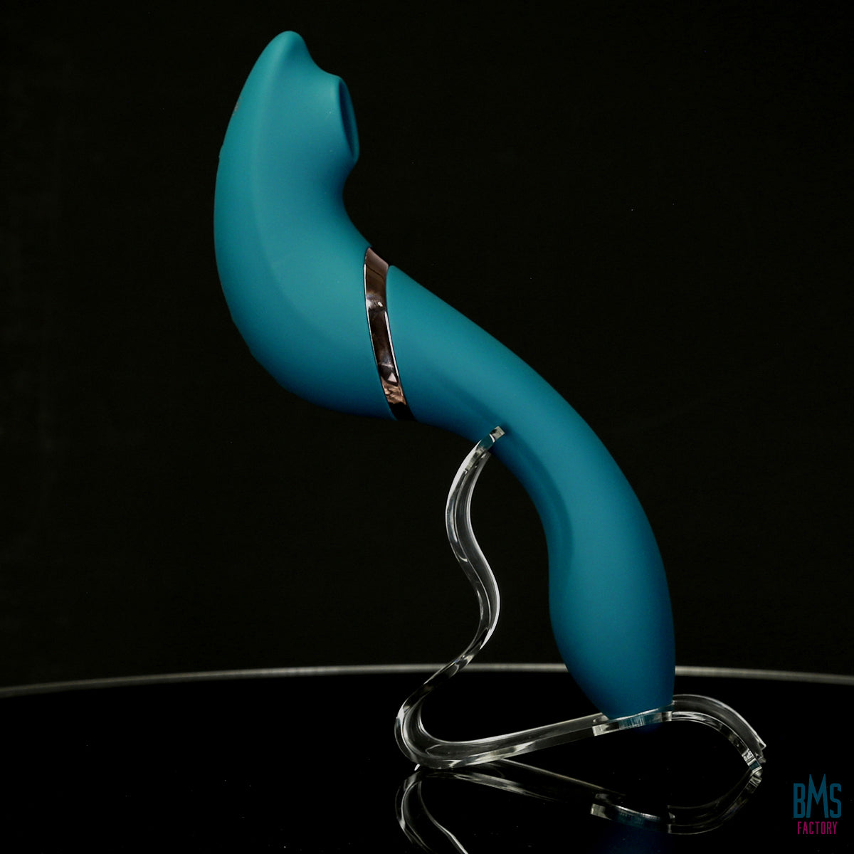 The Monarch Swan®- Transform With A Twist Vibrator & Stimulator - Teal