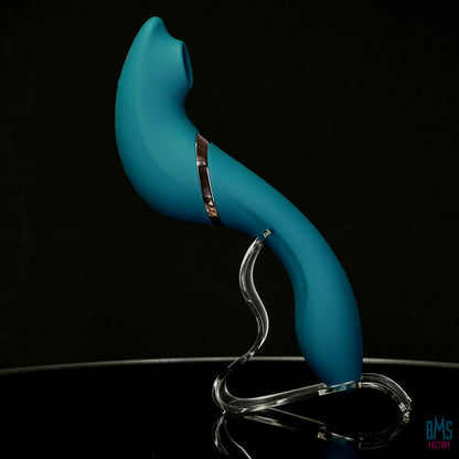 The Monarch Swan®- Transform With A Twist Vibrator & Stimulator - Teal