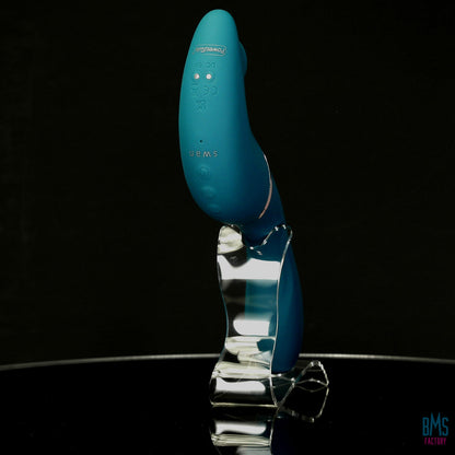 The Monarch Swan®- Transform With A Twist Vibrator & Stimulator - Teal