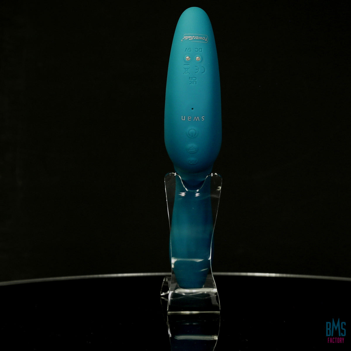 The Monarch Swan®- Transform With A Twist Vibrator & Stimulator - Teal