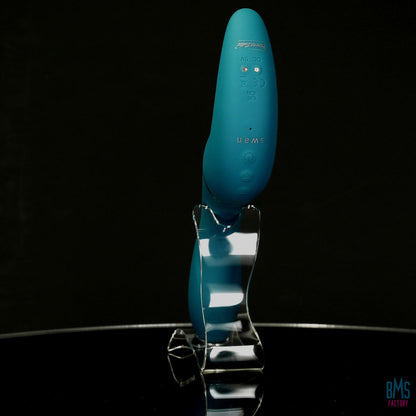 The Monarch Swan®- Transform With A Twist Vibrator & Stimulator - Teal