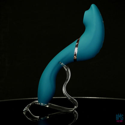 The Monarch Swan®- Transform With A Twist Vibrator & Stimulator - Teal