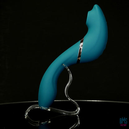 The Monarch Swan®- Transform With A Twist Vibrator & Stimulator - Teal