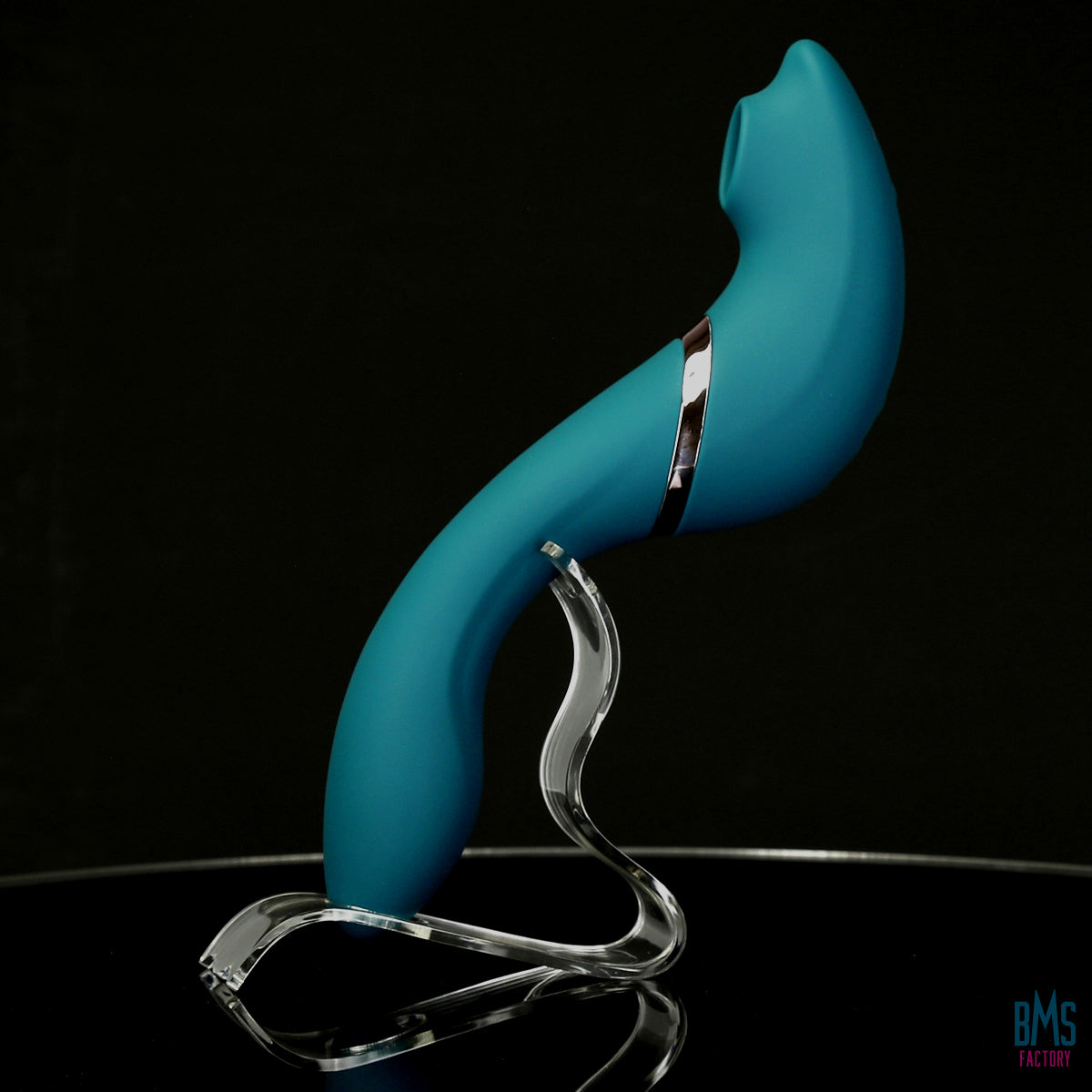 The Monarch Swan®- Transform With A Twist Vibrator & Stimulator - Teal