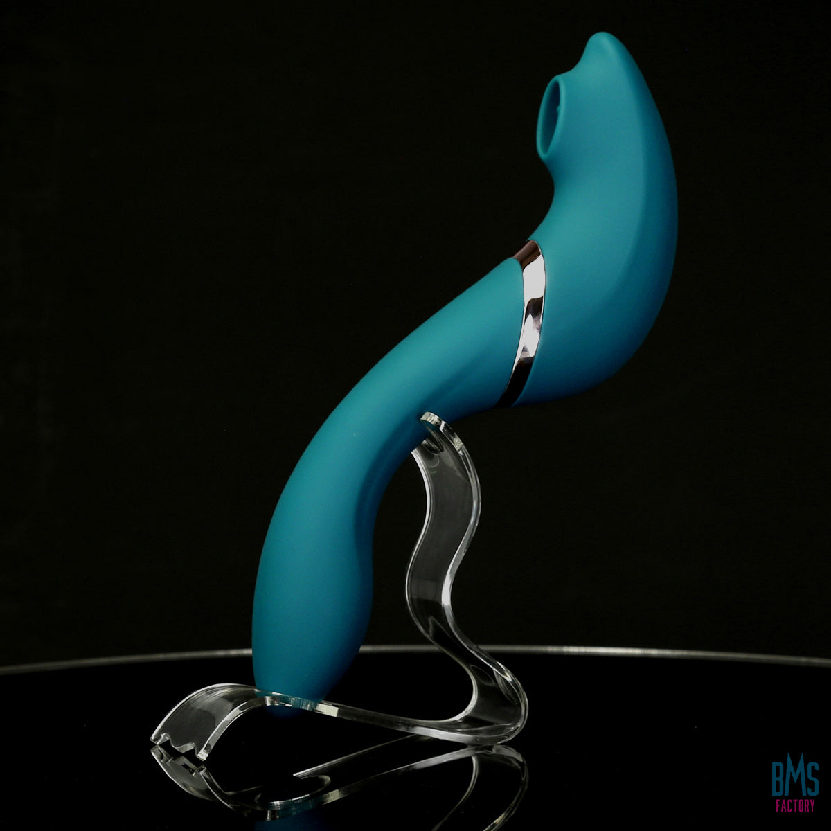 The Monarch Swan®- Transform With A Twist Vibrator & Stimulator - Teal
