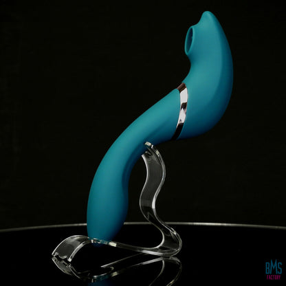 The Monarch Swan®- Transform With A Twist Vibrator & Stimulator - Teal