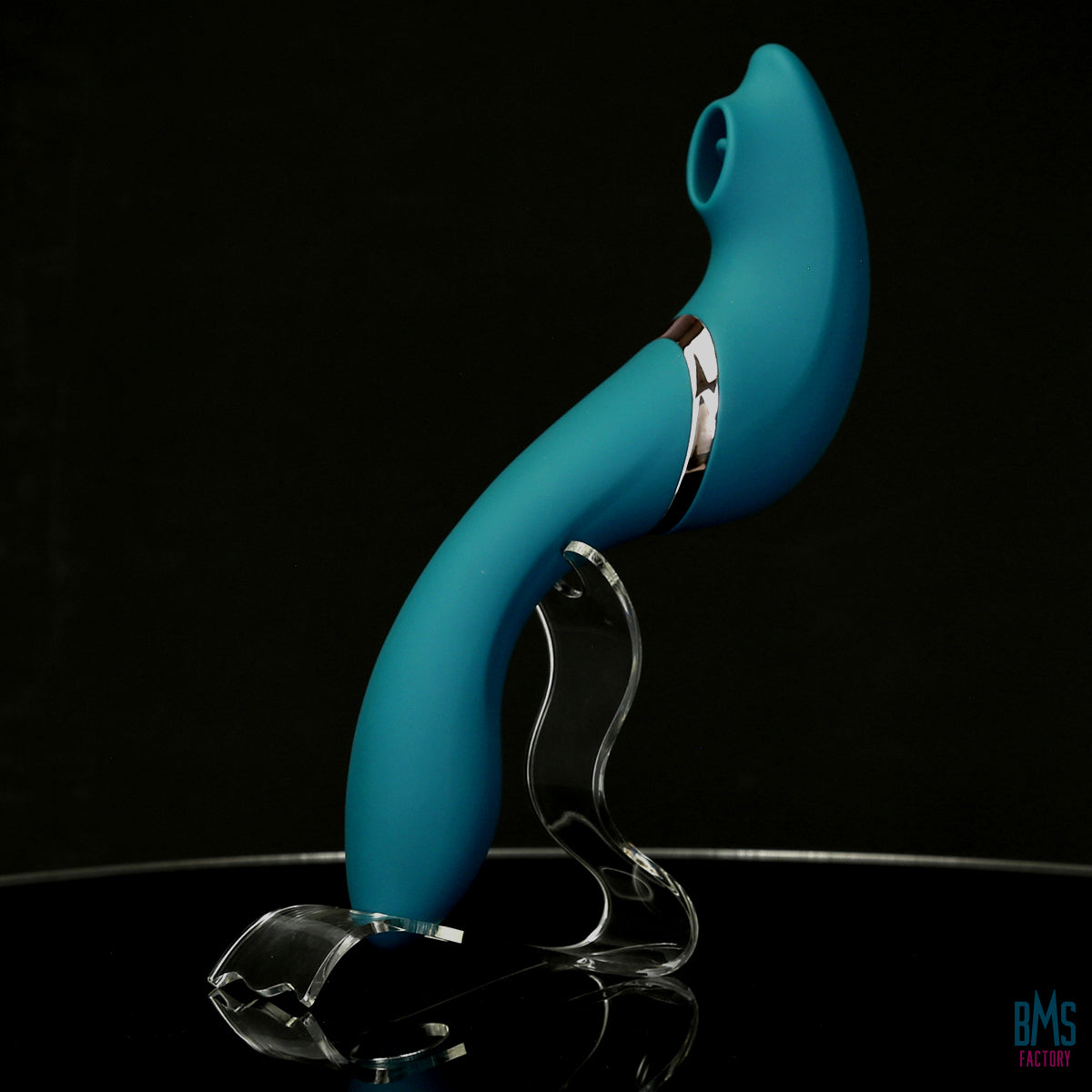 The Monarch Swan®- Transform With A Twist Vibrator & Stimulator - Teal