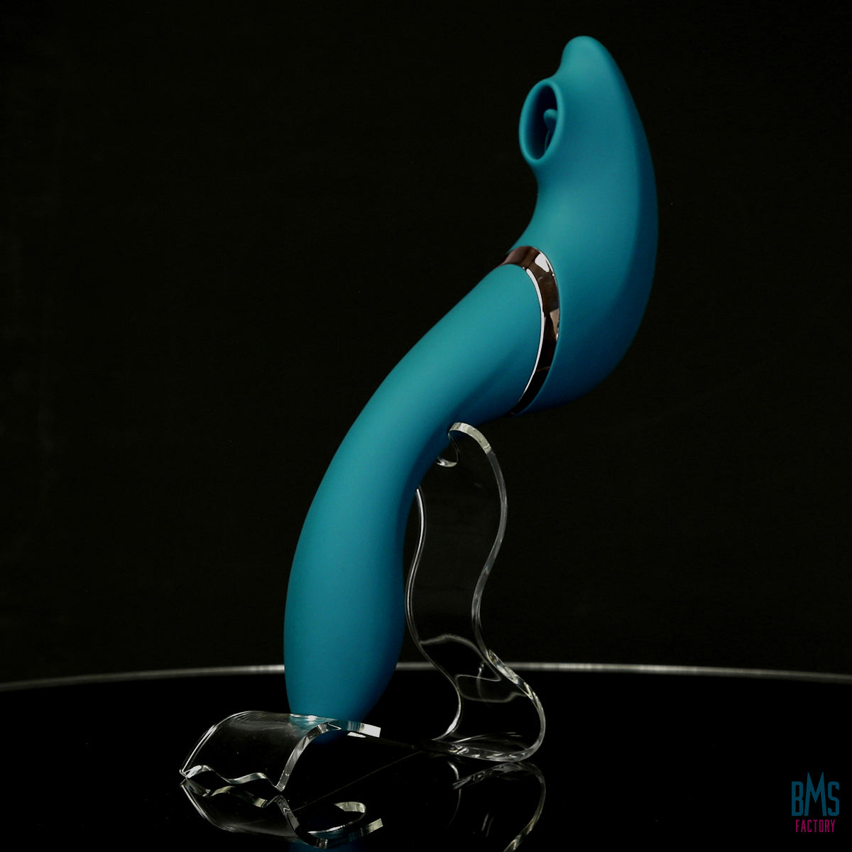The Monarch Swan®- Transform With A Twist Vibrator & Stimulator - Teal