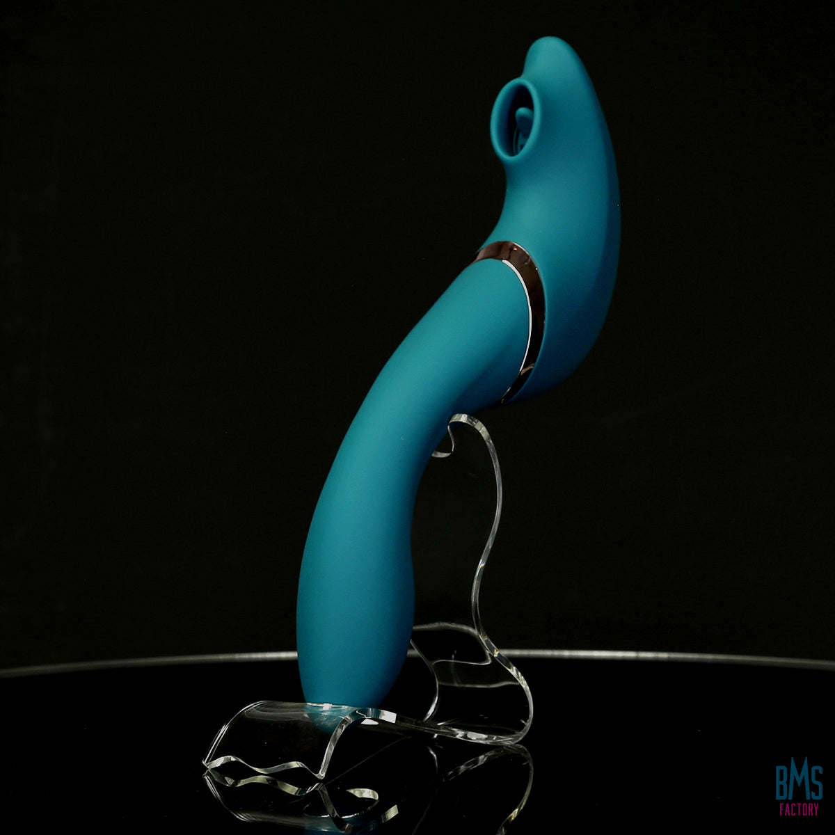 The Monarch Swan®- Transform With A Twist Vibrator & Stimulator - Teal