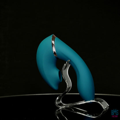 The Monarch Swan®- Transform With A Twist Vibrator & Stimulator - Teal