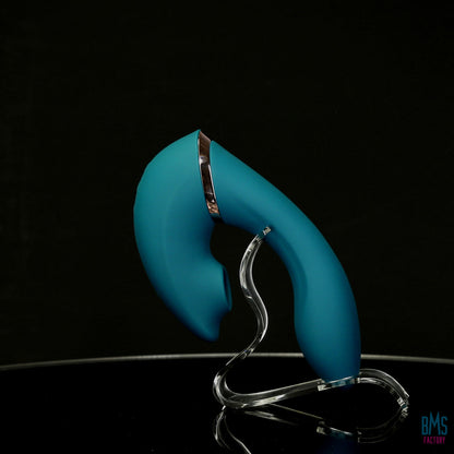 The Monarch Swan®- Transform With A Twist Vibrator & Stimulator - Teal