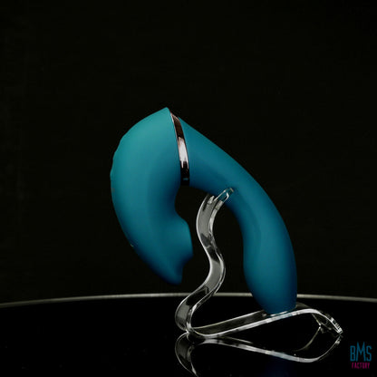 The Monarch Swan®- Transform With A Twist Vibrator & Stimulator - Teal