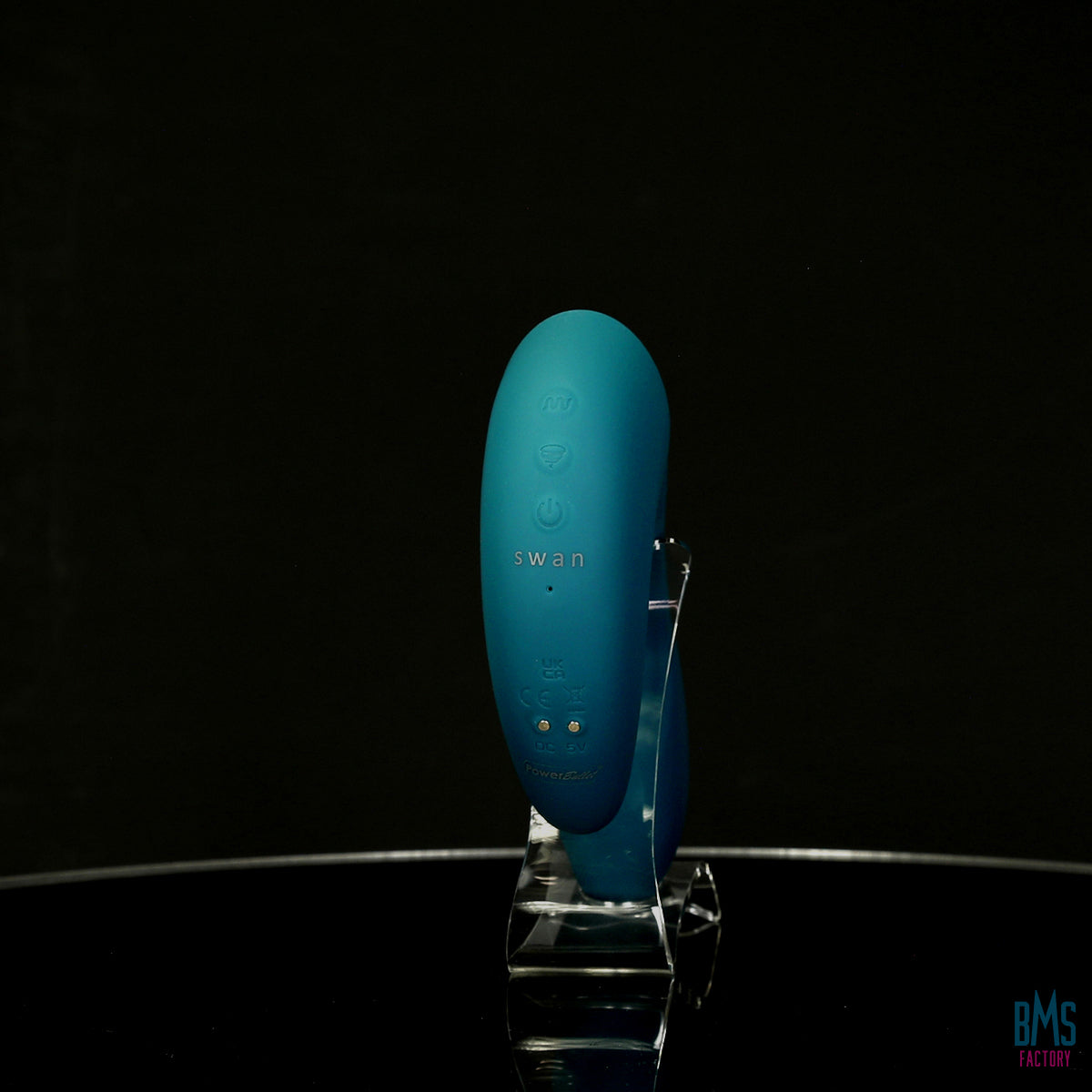 The Monarch Swan®- Transform With A Twist Vibrator & Stimulator - Teal