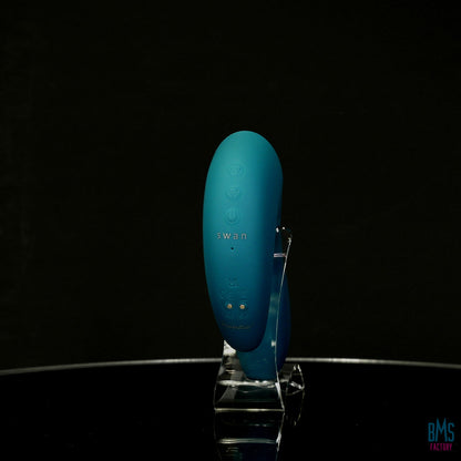 The Monarch Swan®- Transform With A Twist Vibrator & Stimulator - Teal