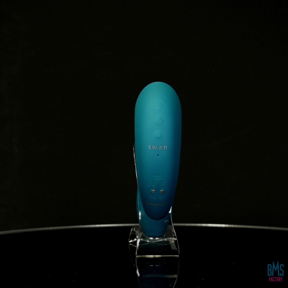 The Monarch Swan®- Transform With A Twist Vibrator & Stimulator - Teal