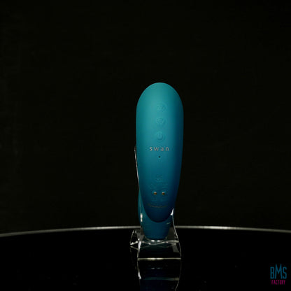The Monarch Swan®- Transform With A Twist Vibrator & Stimulator - Teal