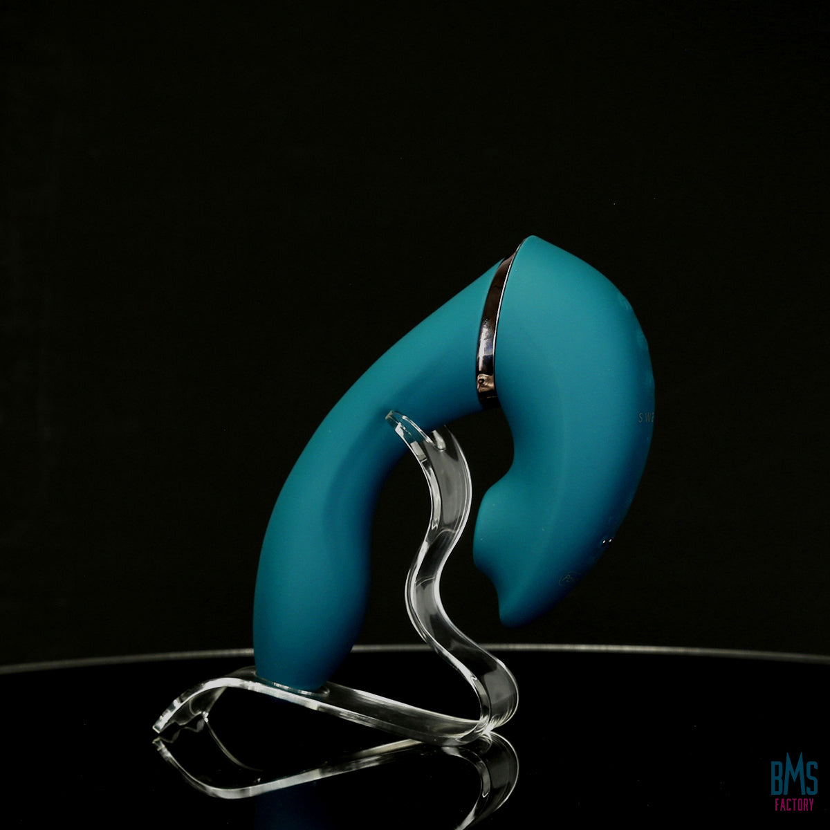 The Monarch Swan®- Transform With A Twist Vibrator & Stimulator - Teal
