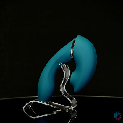 The Monarch Swan®- Transform With A Twist Vibrator & Stimulator - Teal