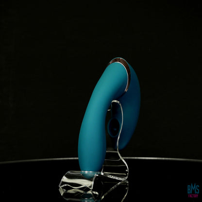 The Monarch Swan®- Transform With A Twist Vibrator & Stimulator - Teal