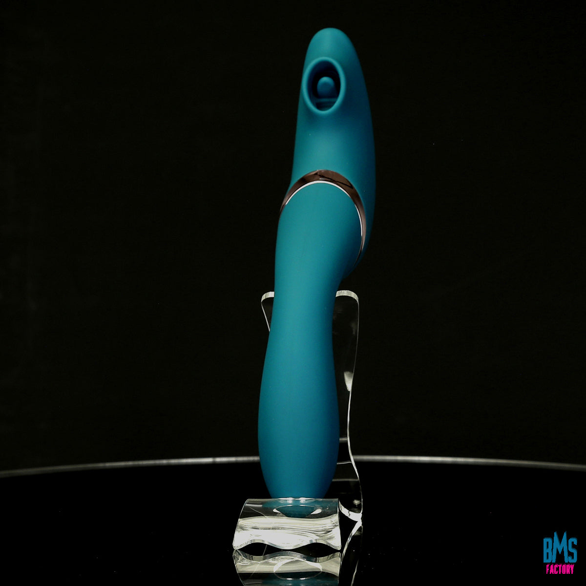 The Monarch Swan®- Transform With A Twist Vibrator & Stimulator - Teal