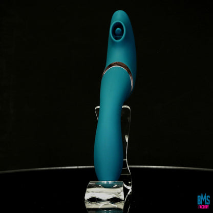 The Monarch Swan®- Transform With A Twist Vibrator & Stimulator - Teal