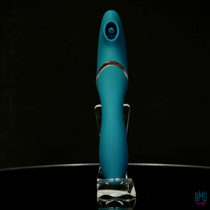 The Monarch Swan®- Transform With A Twist Vibrator & Stimulator - Teal