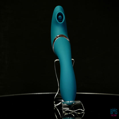 The Monarch Swan®- Transform With A Twist Vibrator & Stimulator - Teal