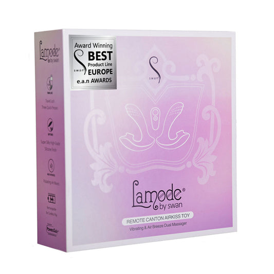 Lamode by Swan Vibrating & Airkiss Toy – Magenta