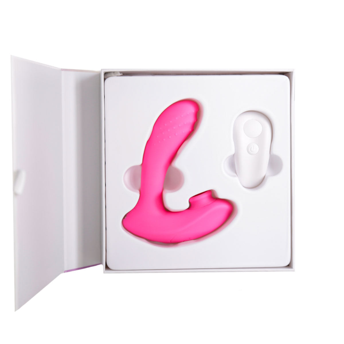 Lamode by Swan Vibrating & Airkiss Toy – Magenta