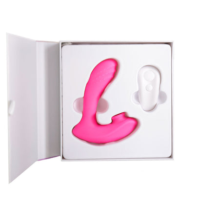 Lamode by Swan Vibrating & Airkiss Toy – Magenta